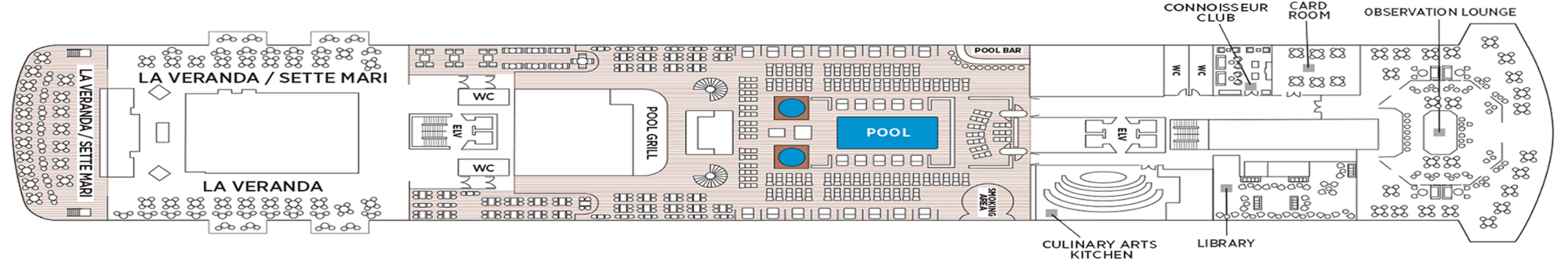 Deck 11 plan